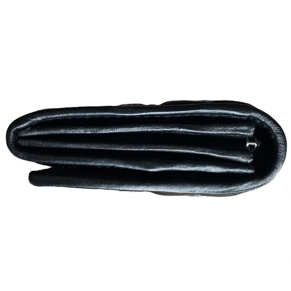 COBO BLU Black Leather Wallet